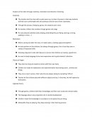 Analysis of the video through creativity, motivation and theories of learning