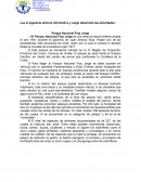 Parque Nacional Fray Jorge