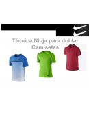Tecnica doblado de camisetas