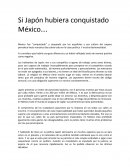 Si México hubiera sido conquistado por Japón