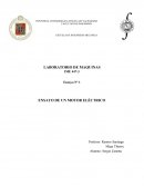 Informe motor electrico