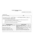 Planificación curricular de aula