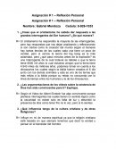 Reflexión Personal RESUMEN