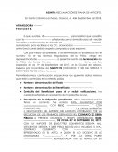 ESCRITO DE RECLAMACION A AFIANZADORA