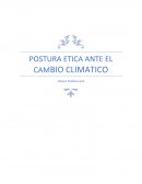 Opinion cambio climatico