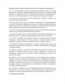 NORMAR JURÍDICAS: CONSTITUCIÓN POLÍTICA DE LOS ESTADOS UNIDOS MEXICANOS.