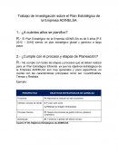 Plan estrategico de la empresa adinelsa