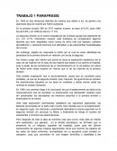 Parafrasis fiebre puerperal PARAFRASIS