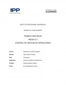 CONTROL DE GESTION DE OPERACIONES