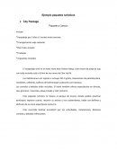 Ejemplo paquetes turísticos