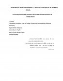 ESTRATEGIAS INTERACTIVAS PARA LA INVESTIGACIÓN SOCIAL EN TRABAJO SOCIAL