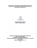 ANALISIS DE LAS CONDICIONES DE MANTENIMIENTO BASADO EN CONFIABILIDAD DEL TORNO CONVENCIONAL