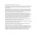 Resumen Metodos de investigación en neurociencias