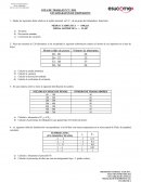 GUÍA DE TRABAJO Nº2 / 2013 ESTADÍGRAFOS DE DISPERSIÓN