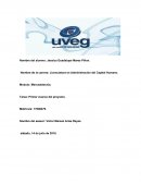 Tarea: Primer avance del proyecto.