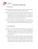 PLAN DE NEGOCIO – 2018 TRABAJO FINAL