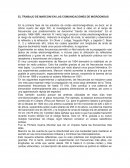 EL TRABAJO DE MARCONI EN LAS TELECOMUNICACIONES