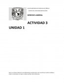 Derecho laboral ACTIVIDAD