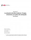 Resumen 2 La salvación del alma moderna: Terapia, emociones y la cultura de autoayuda