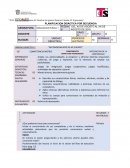 PLANIFICACION DIDÁCTICA POR SECUENCIA