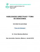 TI´POS DE LIDERAZGO