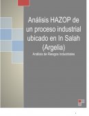 Análisis Hazop
