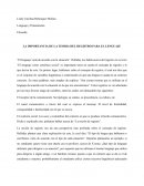 LA IMPORTANCIA DE LA TEORIA DEL REGISTRO PARA EL LENGUAJE