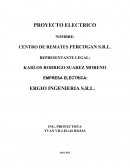 Proyecto electrico FERCOGAN S.R.L.