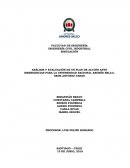 ANÁLISIS Y EVALUACIÓN DE UN PLAN DE ACCIÓN ANTE EMERGENCIAS PARA LA UNIVERSIDAD NACIONAL ANDRÉS BELLO, SEDE ANTONIO VARAS