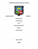 Agricultura de presición. Mecanización Agrícola I