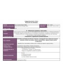 FORMACIÓN CÍVICA Y ÉTICA Planeación de actividades