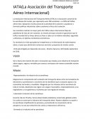 IATA(La Asociación del Transporte Aéreo Internacional)