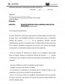 SOLICITUD RESTITUCION LABORAL PARA EL EX. PROFESOR