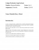 Filosofía Ética y Moral