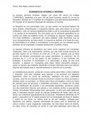 DIAGNÓSTICO EXTERNO E INTERNO