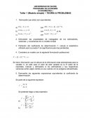 PROGRAMA DE ECONOMÍA ECONOMETRÍA I