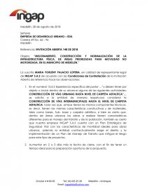 Proceso Licitatorio. Página 1