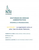 Análisis de desarrollo organizacional Starbucks