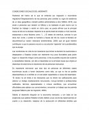 Condiciones sociales del migrante