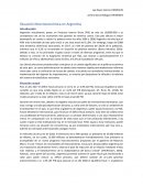 Situación macroeconómica en Argentina