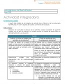 Actividad integradora La historia del cuidado