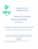 PROYECTO DE INNOVACIÓN I