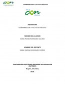 GOBERNABILIDAD Y POLITICAS PUBLICAS