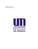 La Historia de mi vida Administración de Empresas