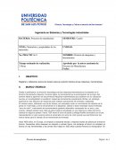Pactica de procesos de manufactura