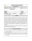 INFORME DE LABORATORIO DE SUELOS. PROGRAMA: Tecnología en Recursos Ambientales