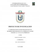 LA ADMINISTRACION DE LOS RECURSOS HUMANOS EN EL DESARROLLO ORGANIZACIONAL EN LA EMPRESA DE CALZADOS “SOLMARY S.A.C” TACNA, EN EL PERIODO 2017