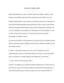 Infancia y educacion