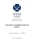 Preguntas Capitulo 1 Libro Administración y Control de la calidad