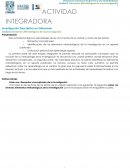 Unidad 3. Elementos Metodológicos de una Investigación